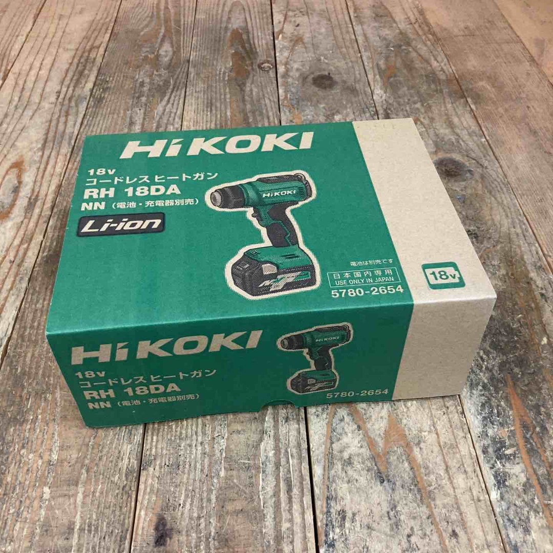 ★ハイコーキ(HIKOKI ※旧:日立工機) コードレスヒートガン RH18DA(NN)【所沢店】