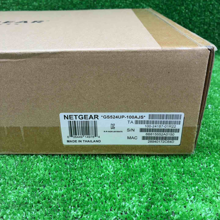 ネットギア NETGEAR スイッチングハブ 24ポート　GS524UP-100AJS【藤沢店】