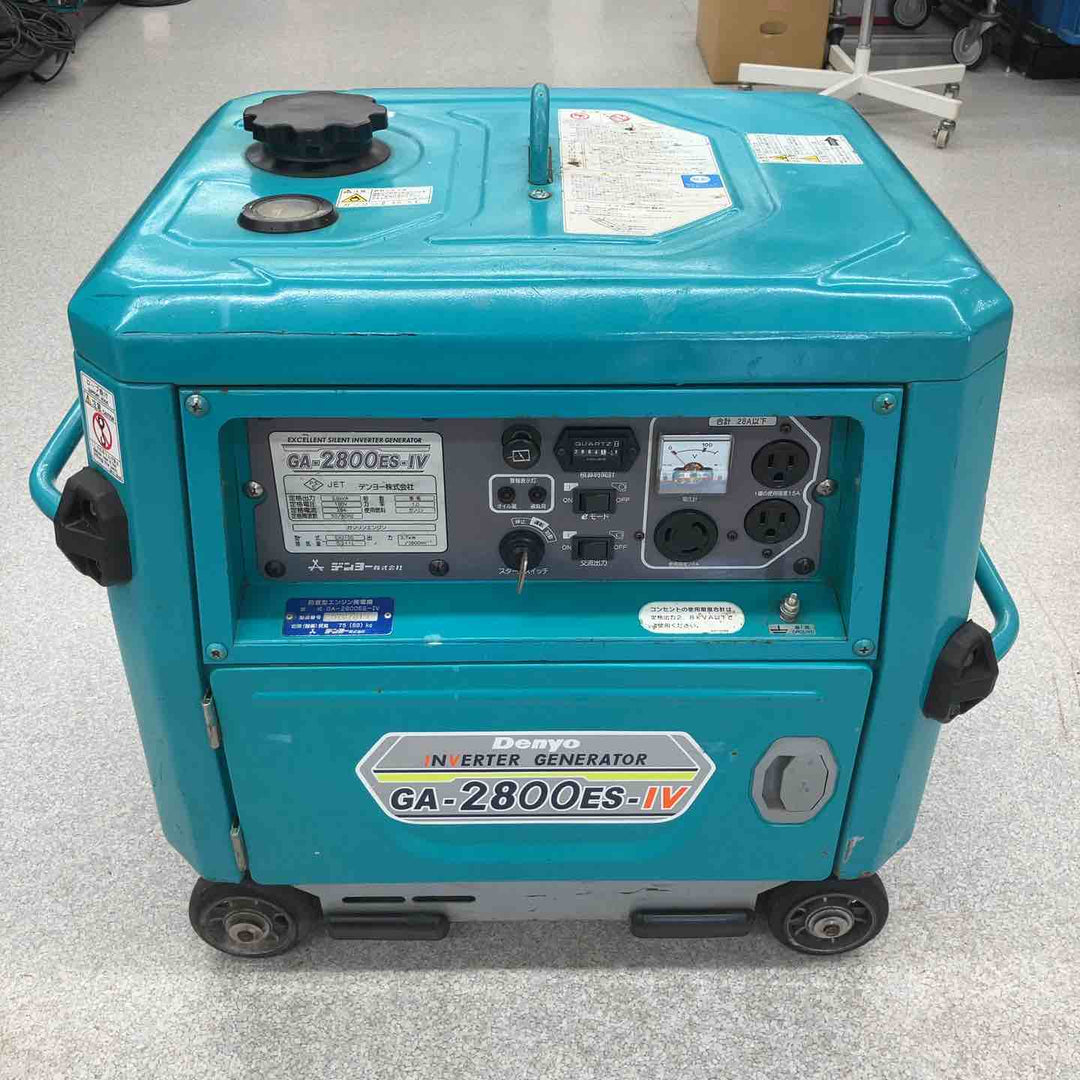 【店頭受取り限定】★デンヨー(Denyo) 発電機 GA-2800ES-IV【八潮店】