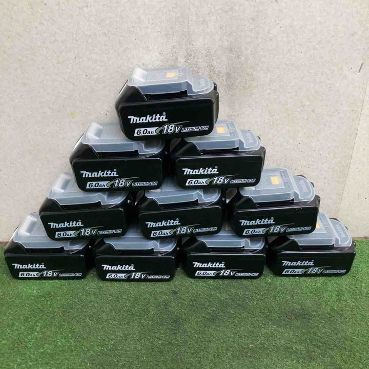 ★お得なセット品★マキタ(makita) リチウムイオンバッテリー 18V/6.0Ah BL1860B 10個セット【町田店】