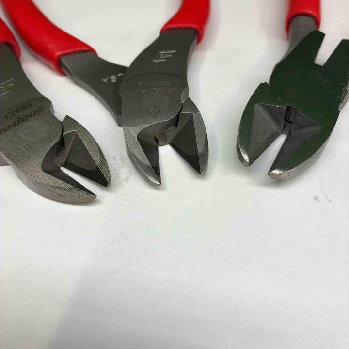 Snap-on ニードルノーズプライヤー 95ACF、ダイヤゴナルカッター 86ACF×2、ダイアゴナルカッター 387BCP、プライヤー  EP891A 5点セット【藤沢店】