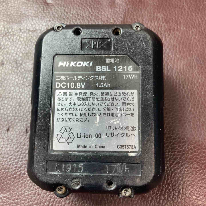 【中古美品】◇ハイコーキ(HIKOKI ※旧:日立工機)  コードレスハンマドリル  DH12DD(NNK)【東大和店】