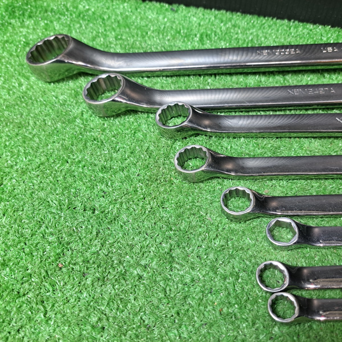 スナップオン　Snap-on　SDEX32/SDEXM1/RXFMS911B/1012B/1517B　レンチ/メガネレンチ計6本　おまけ1本　中古品　【ハンズクラフト宜野湾店】 SNAP-ON (スナップオン) めがねレンチ｜トレファクONLINE