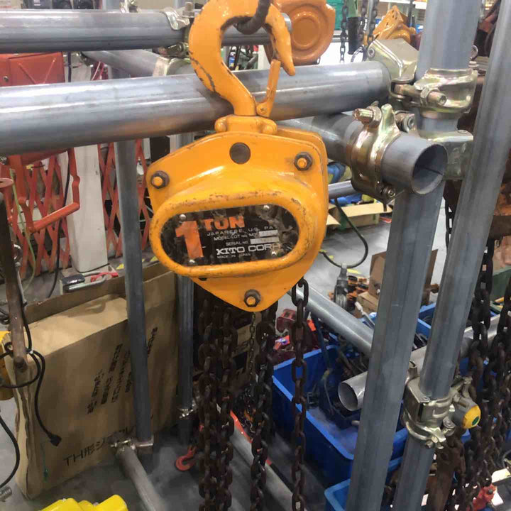 ◇キトー(KITO) チェーンブロック M3形 1t CB010【川口店】