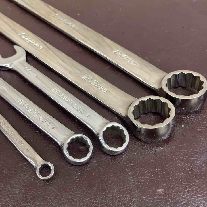 【中古品】 スナップオン(Snap-on) コンビネーションレンチ OEXM7B・OEXM230B・OEXM240B 5本組 【東大和店】