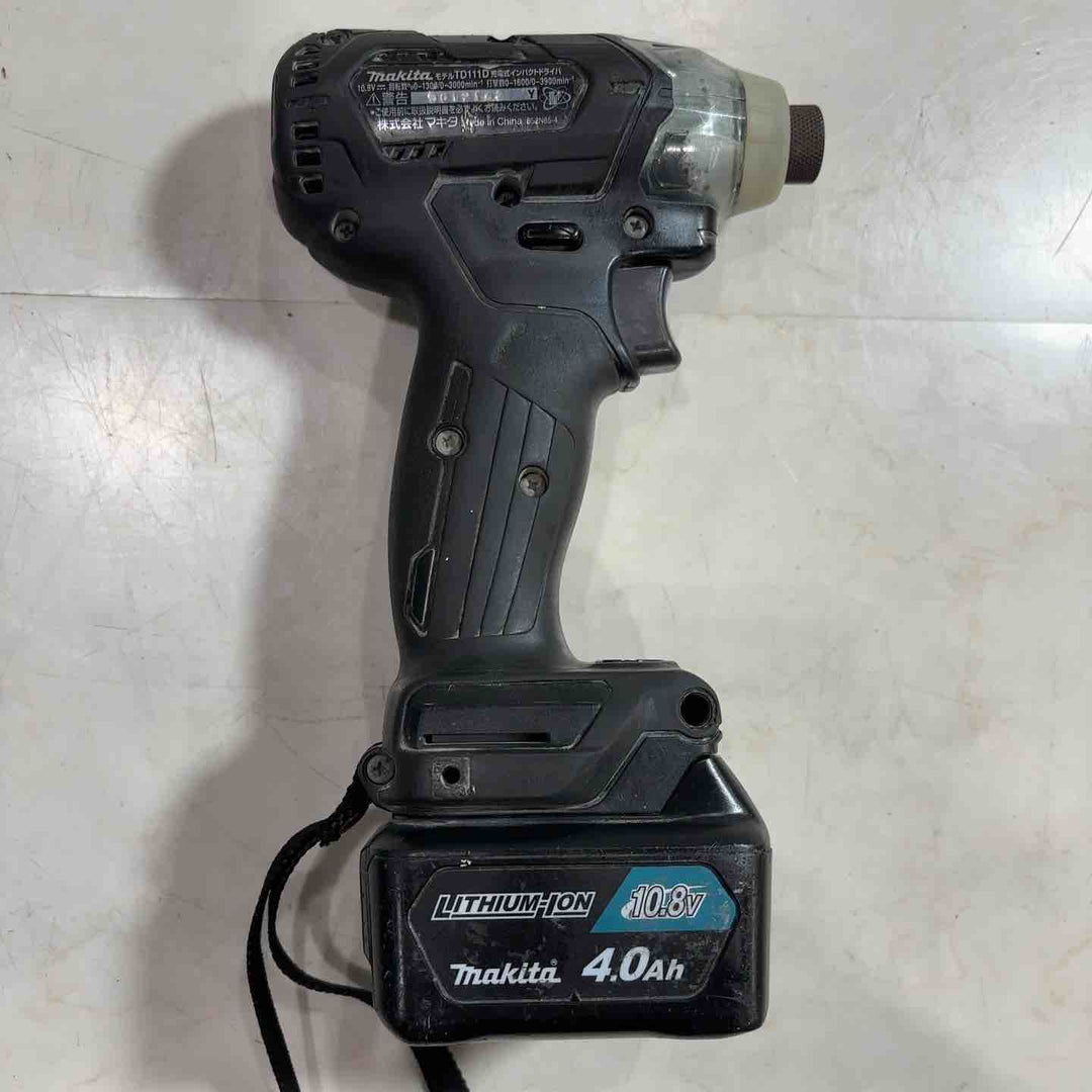 ★マキタ(makita)10.8V コードレスインパクトドライバー TD111DSHXB【川口店】