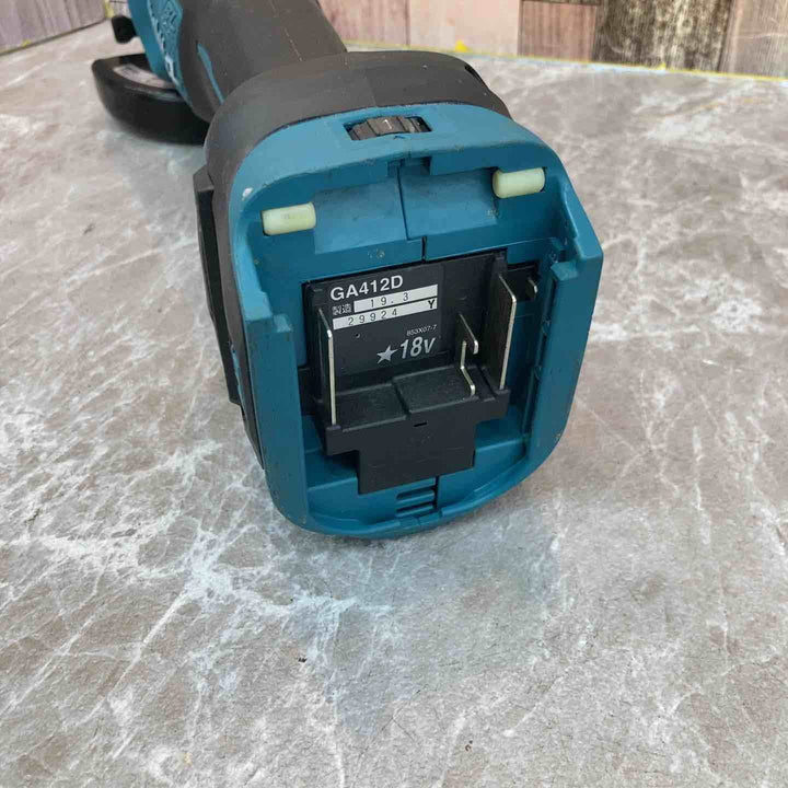 ★マキタ(makita) 100mmコードレスディスクグラインダ GA412DZ【川崎店】