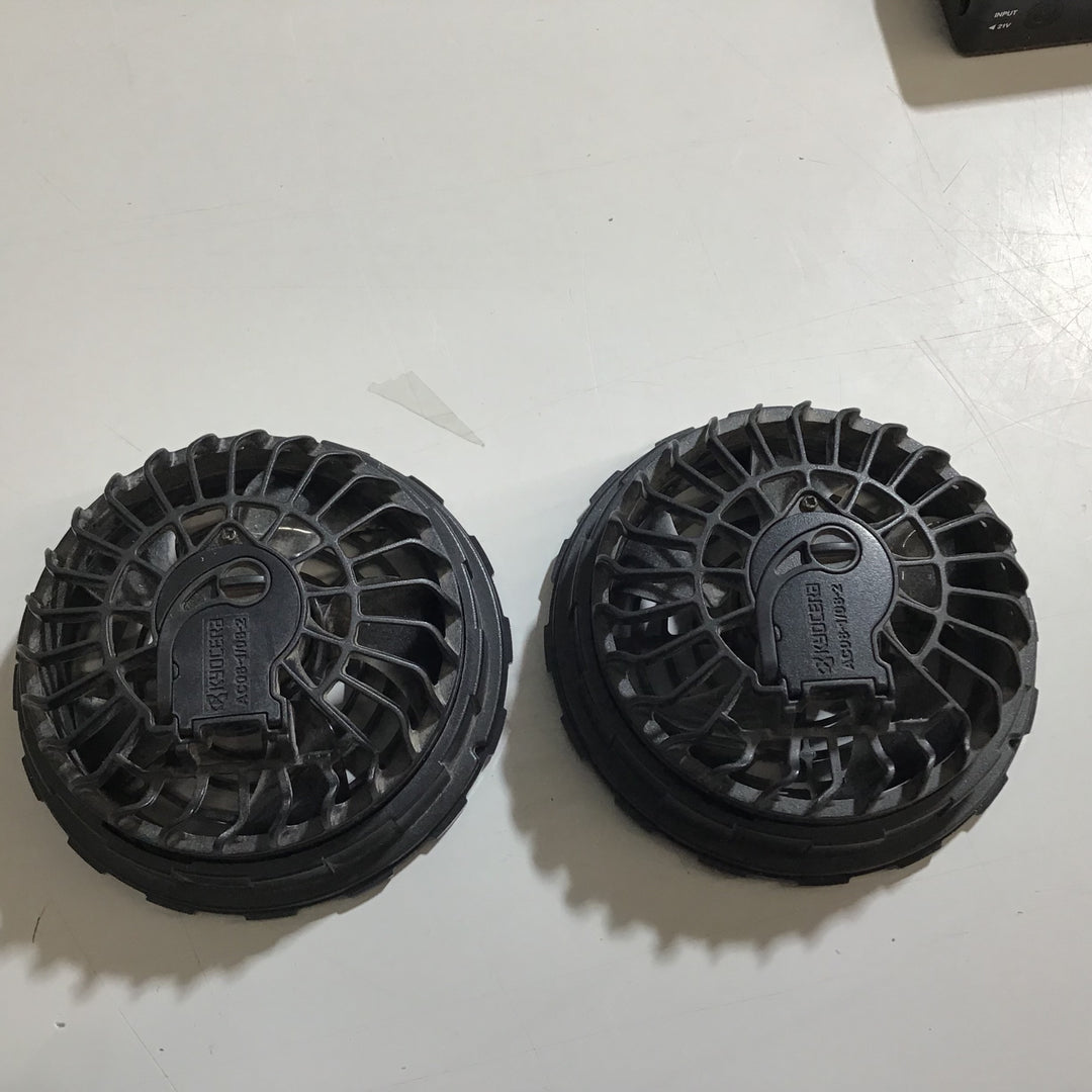 【中古品】BURTLE バートル エアークラフト ファンユニット アーバンブラック AC08-2 64 F 22Vリチウムイオンバッテリー マットブラック AC08 78 F セット品【戸田店】