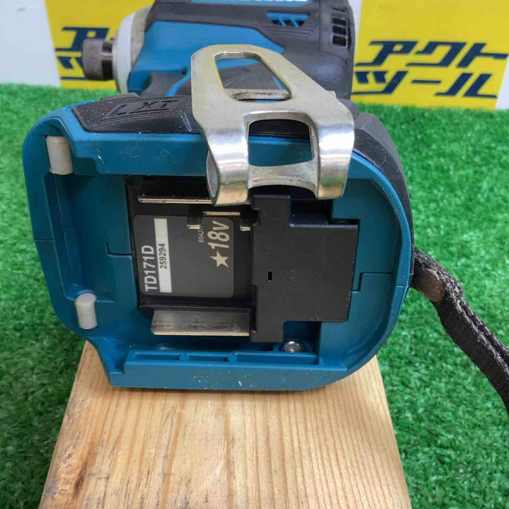 ★マキタ(makita) コードレスインパクトドライバー TD171DZ　ハウジング、LEDライト、手元スイッチ、バンパ新品交換済み　【越谷店】