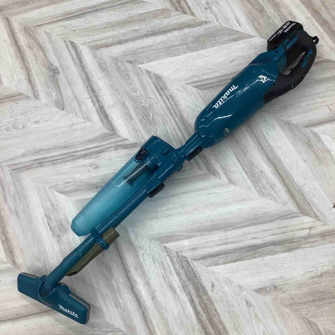 マキタ コードレス掃除機CL280青 カプセル式&サイクロン 18Vバッテリ充電器付 CL280FDRFC【越谷店】