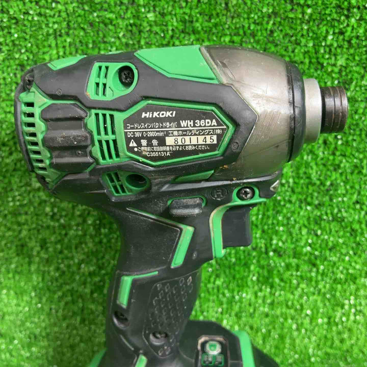 【中古品】 ハイコーキ(HIKOKI ※旧:日立工機) コードレスインパクトドライバー WH36DA(2XP) 【藤沢店】