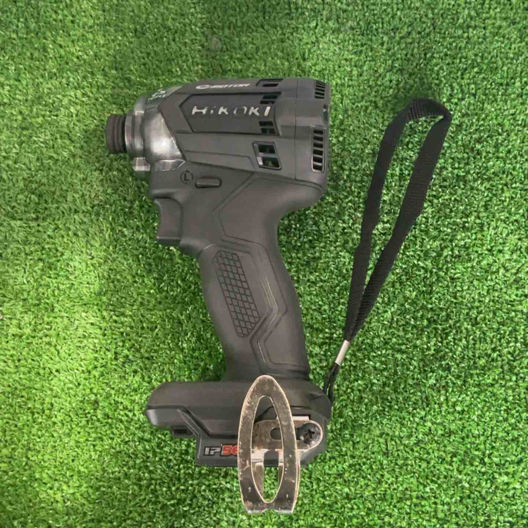 HiKOKI(ハイコーキ) 10.8V 充電式 インパクトドライバー ストロングブラック 蓄電池・充電器付 WH12DCA(2LSB)【草加店】