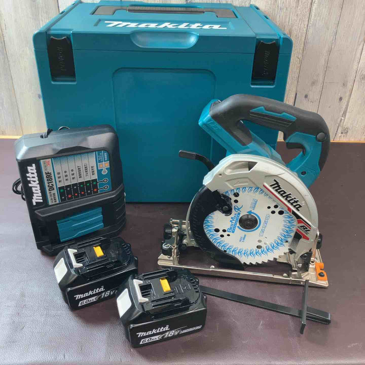 【中古品】 マキタ(makita) 18V コードレス丸のこ HS631DRGX フルセット品 【東大和店】