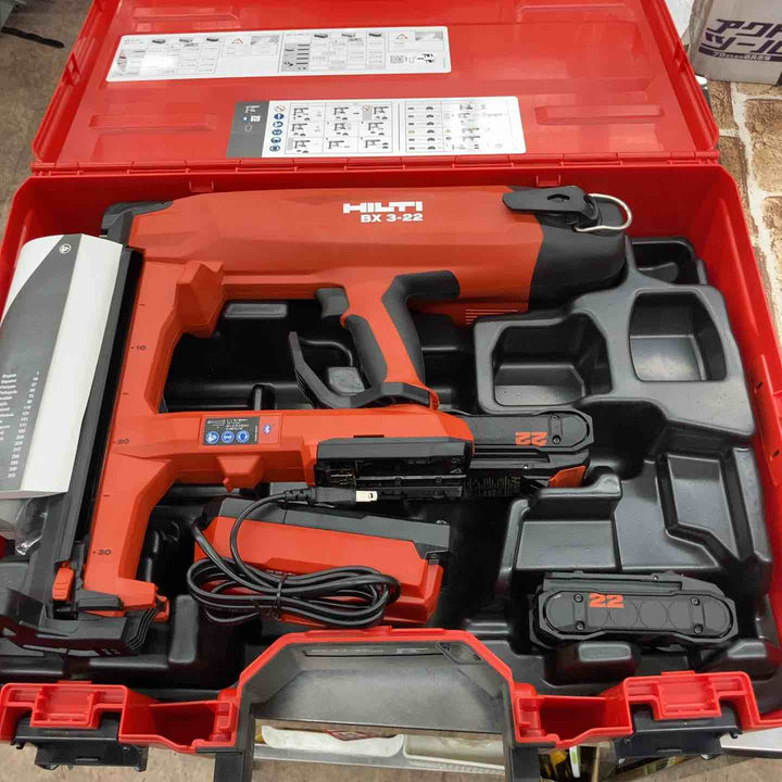 【動作良好/美品】ヒルティ(HILTI) コードレスコンクリートネイラー BX3-L-22(BX3 22)【所沢店】