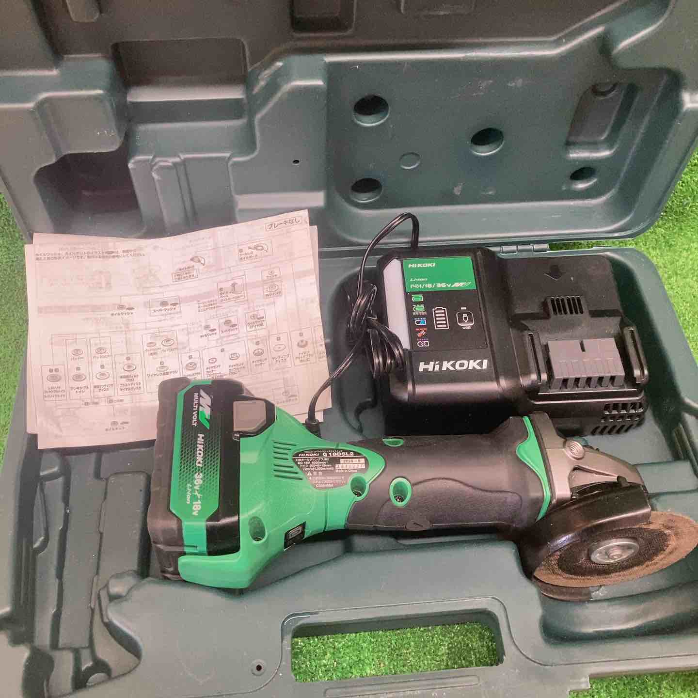 HiKOKI(ハイコーキ) 18V コードレスディスクグラインダー 耐久性向上