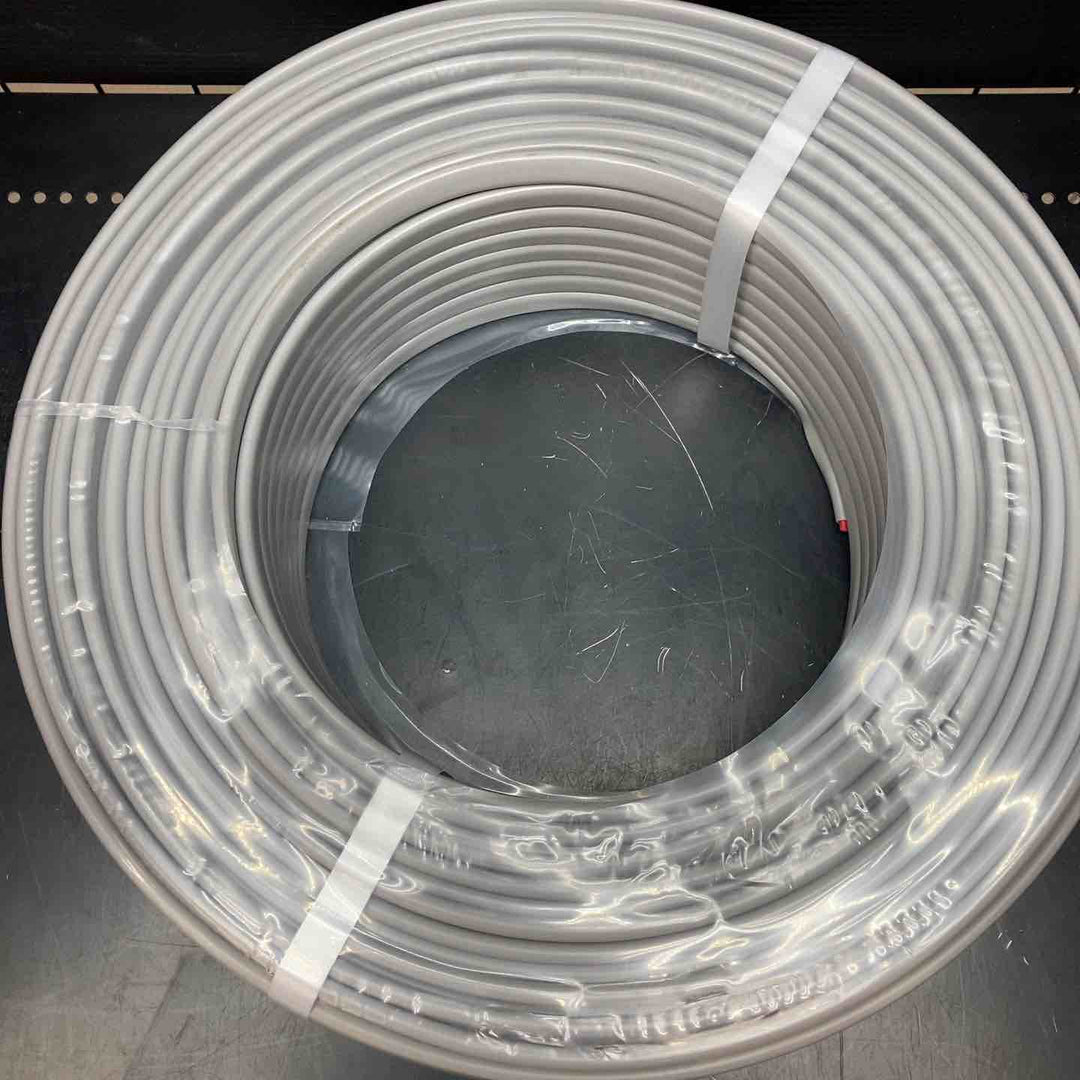 ◇矢崎 VVFケーブル 2.0mm×3芯 100m巻 (灰色) VVF2.0mm×3C×100m YAZAKI 製造2025年4月【川越店】