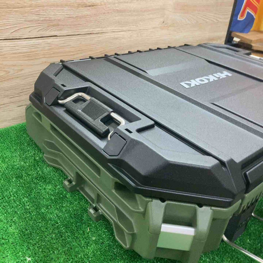 ◇HiKOKI マルチクルーザー ツールボックス M 00379481 防ジン・耐水IP65取得 連結収納型作業箱 フォレストグリーン【町田店】