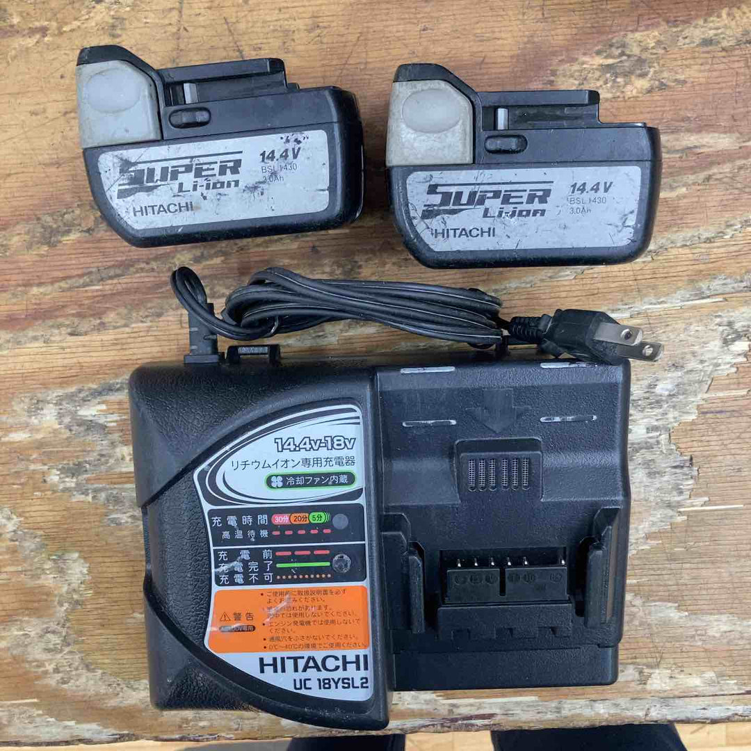 【中古品】ハイコーキ(HIKOKI ※旧:日立工機) コードレスナイフカッタ CK14DSL(LJCK)(L) 14.4V フルセット【柏店】