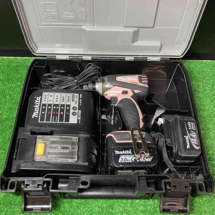 ★マキタ(makita) コードレスインパクトドライバー TD133DRFXP ※スイッチプレート欠品【岩槻店】