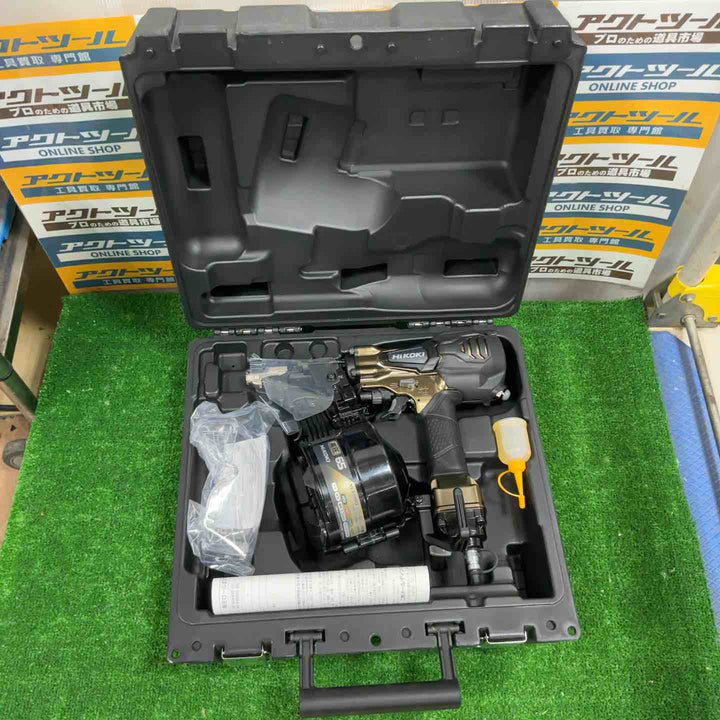 ★ハイコーキ(HIKOKI ※旧:日立工機) 高圧エア釘打ち機 NV65HR2(S)【草加店】