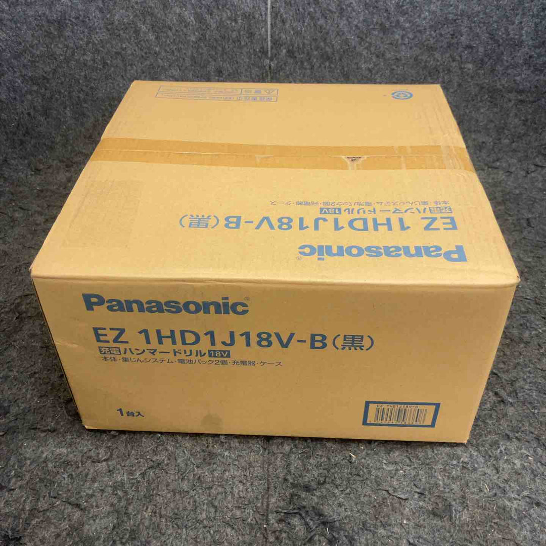 ★パナソニック(Panasonic) コードレスハンマドリル EZ1HD1J18V-B 集じんユニット・18V5.0Ahバッテリー*2・充電器付き【鴻巣店】