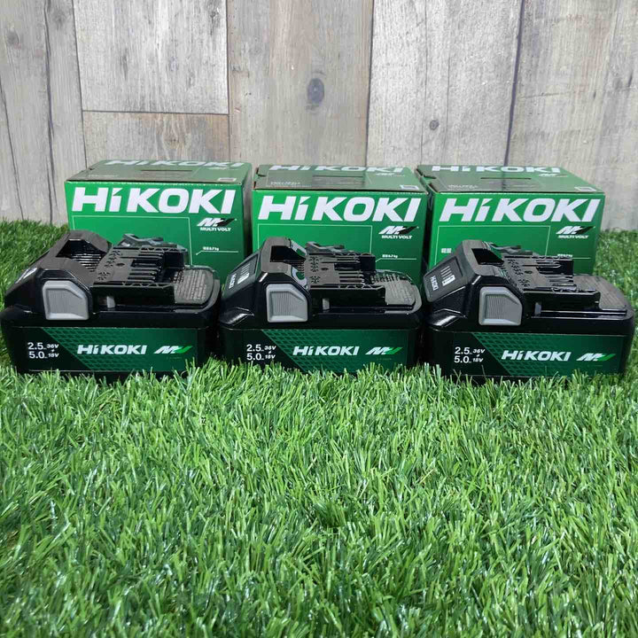 ▼ハイコーキ(HIKOKI) リチウムイオンバッテリー 36V/2.5Ah BSL36A18X 3個セット【戸田店】