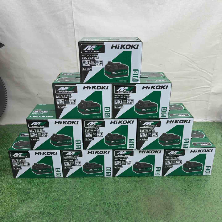★お得なセット売り★ハイコーキ(HIKOKI ※旧:日立工機) リチウムイオンバッテリー 36V/2.5Ah BSL36A18X【町田店】