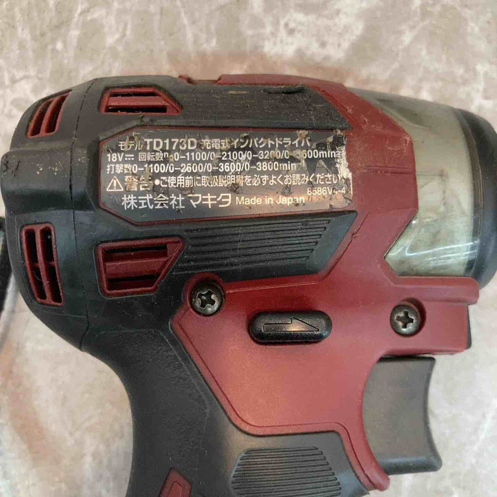 ★マキタ(makita) コードレスインパクトドライバー TD173DGXAR【八潮店】