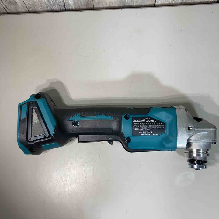 ★マキタ(makita)18V 100mmコードレスディスクグラインダ GA408DZ 本体のみ 【戸田店】