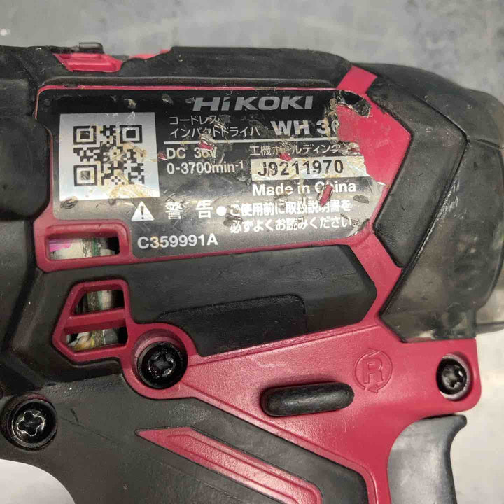 ★ハイコーキ(HIKOKI ※旧:日立工機) コードレスインパクトドライバー WH36DC(NNR)【川越店】