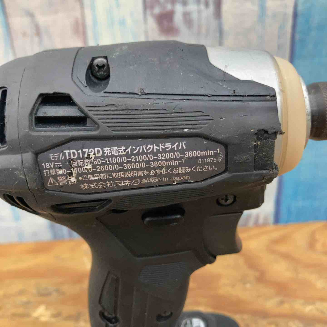 ★マキタ(makita) コードレスインパクトドライバー TD172DZB【柏店】