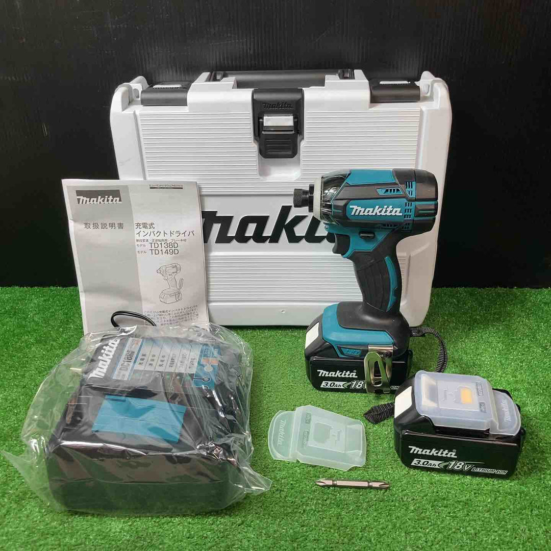 【未使用品(店頭展示品)】★マキタ(makita) コードレスインパクトドライバー TD149DRFX【岩槻店】