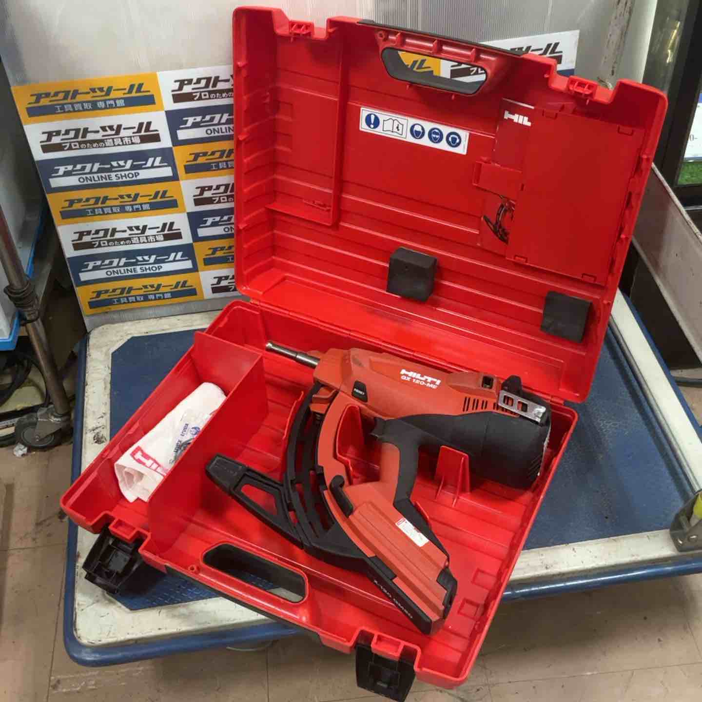 ◇ヒルティ(HILTI) ガス式鋲打機 GX120-ME 電気・機械設備用