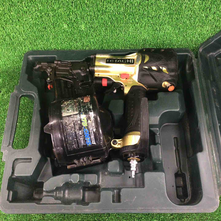 ★ハイコーキ(HIKOKI ※旧:日立工機) 高圧エア釘打ち機 NV75HMC【川崎店】