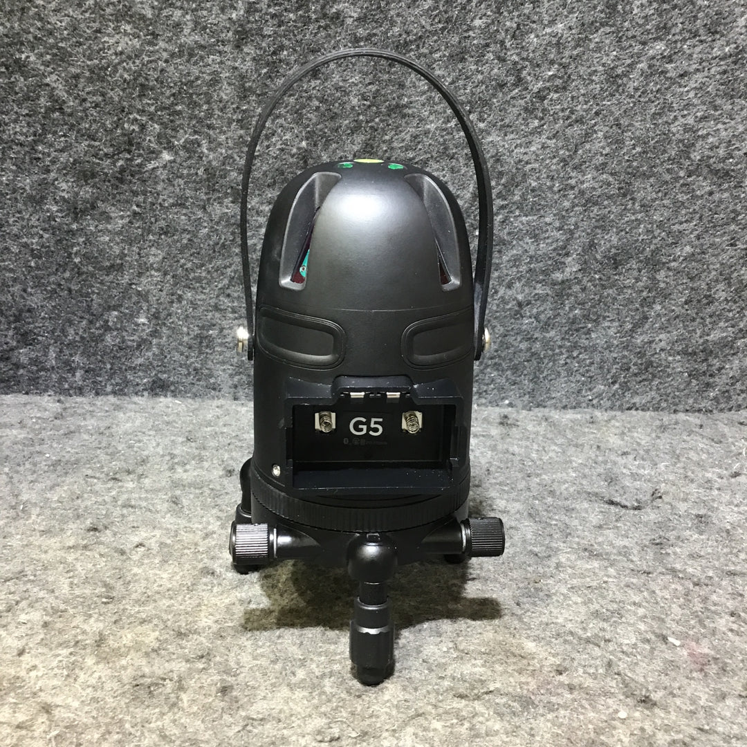 【中古・本体のみ】 VOICE レーザー墨出し器 5ライン(矩十字・横) グリーンレーザー Model-G5 【桶川店】