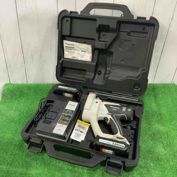 ◇パナソニック(Panasonic) 14.4V コードレス全ネジカッターー EZ4540LZ2S-B 14.4V フルセット 動作確認済【川口店】
