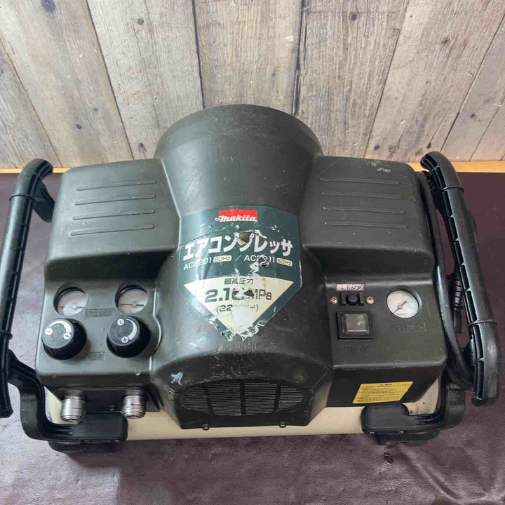 【中古品】 マキタ(makita) 常圧専用エアコンプレッサー AC2211 50Hz 【東大和店】