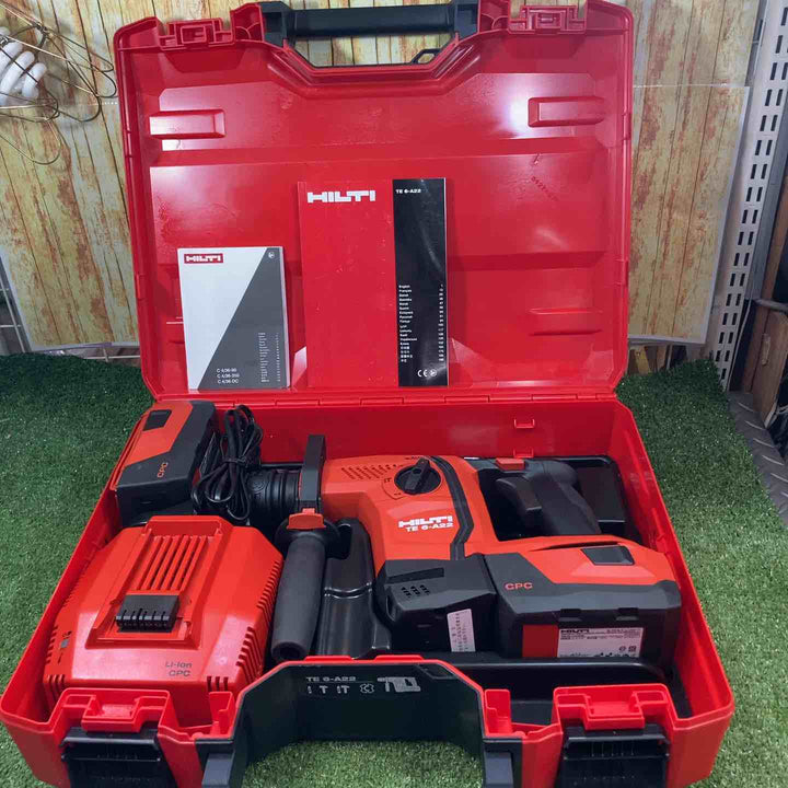 ◇ヒルティ(HILTI) コードレス集じんハンマドリル TE6-A22DRS【川崎店】