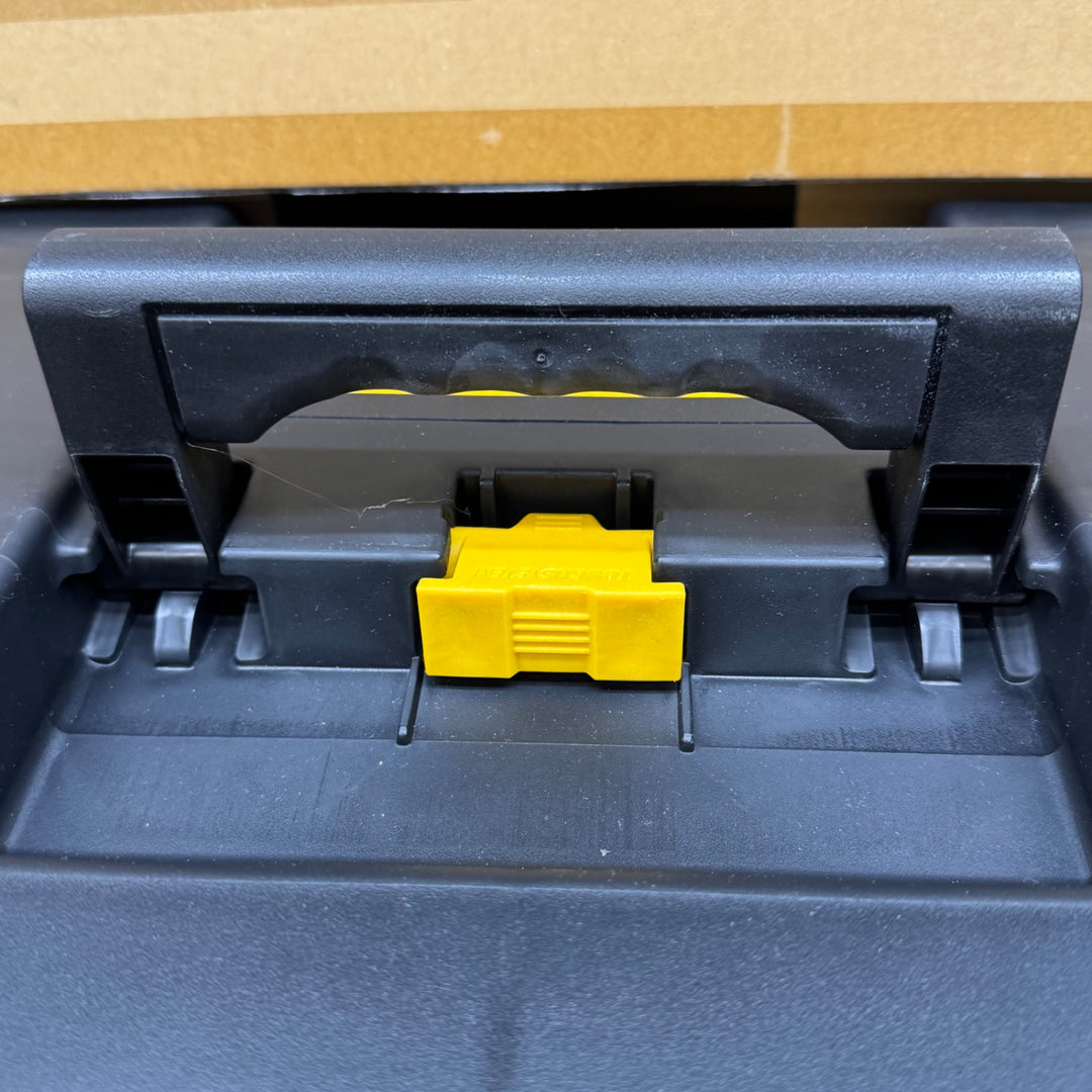 【未使用品】デウォルト(DEWALT) タフシステム2.0 システム収納BOX Sサイズ DS165 積み重ね収納 DWST83293-1【電材館越谷店】