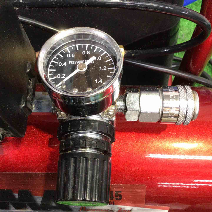 ◇藤原産業 (SK11) オイルレス エアーコンプレッサー SR-045 タンク容量 4L SR-L04SPT-01【町田店】