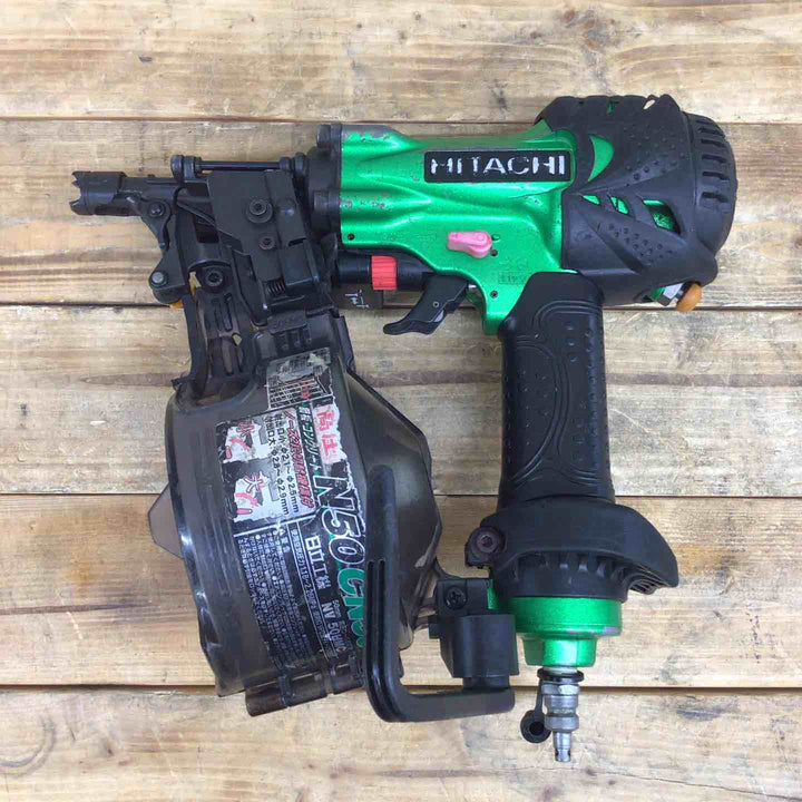 【タイムセール】　【中古品】ハイコーキ(HIKOKI ※旧:日立工機) 高圧エア釘打ち機 NV50HMC(L) 動作良好 【東大和店】