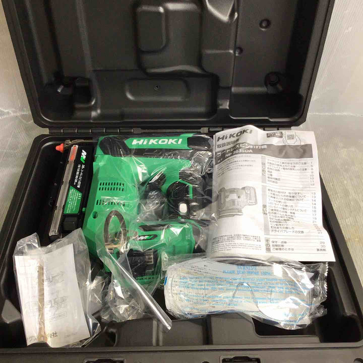 ★ハイコーキ(HIKOKI ※旧:日立工機) コードレスピンネイラ NP3635DA(NNK)【草加店】