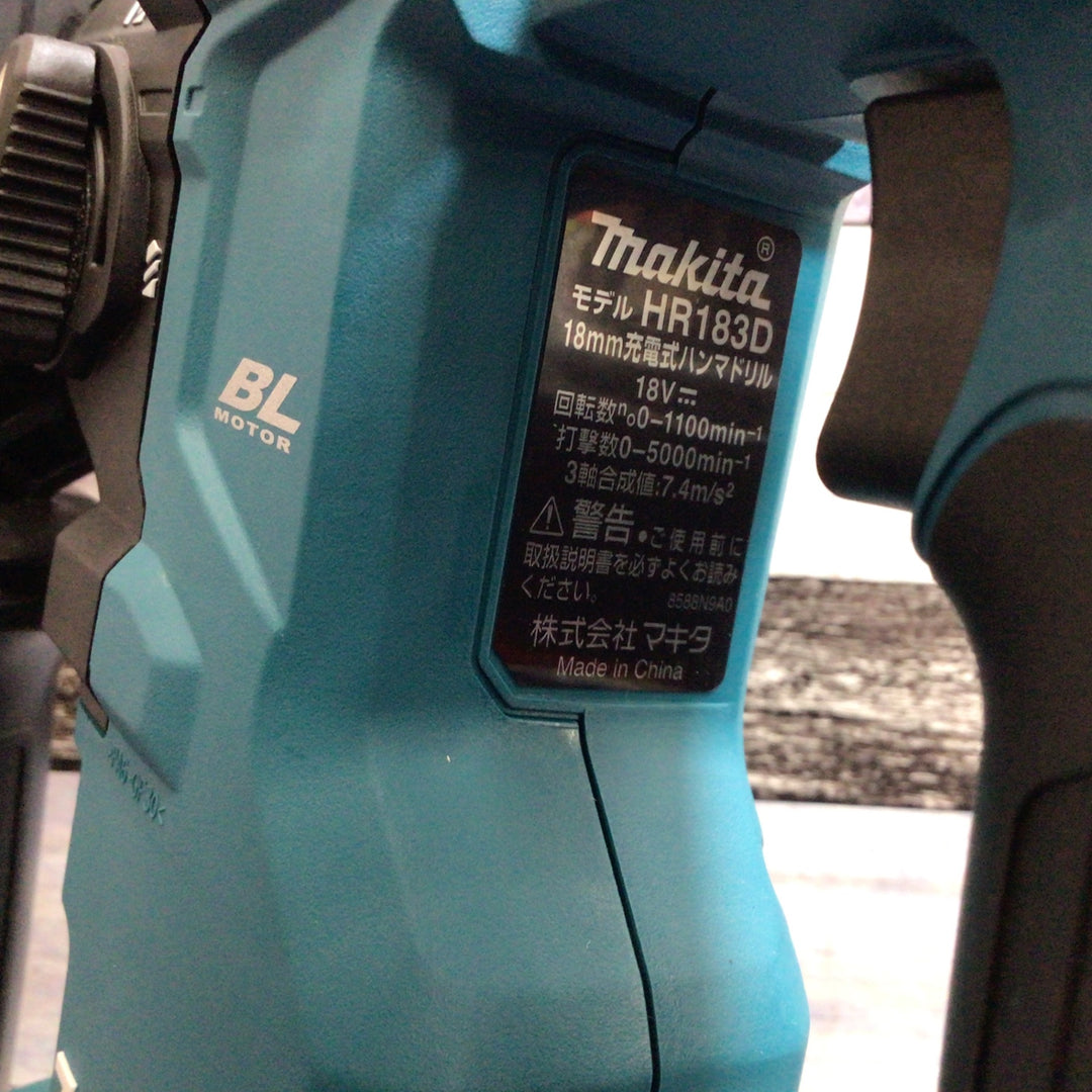 ★マキタ(makita) コードレスハンマドリル HR183DZK【八潮店】