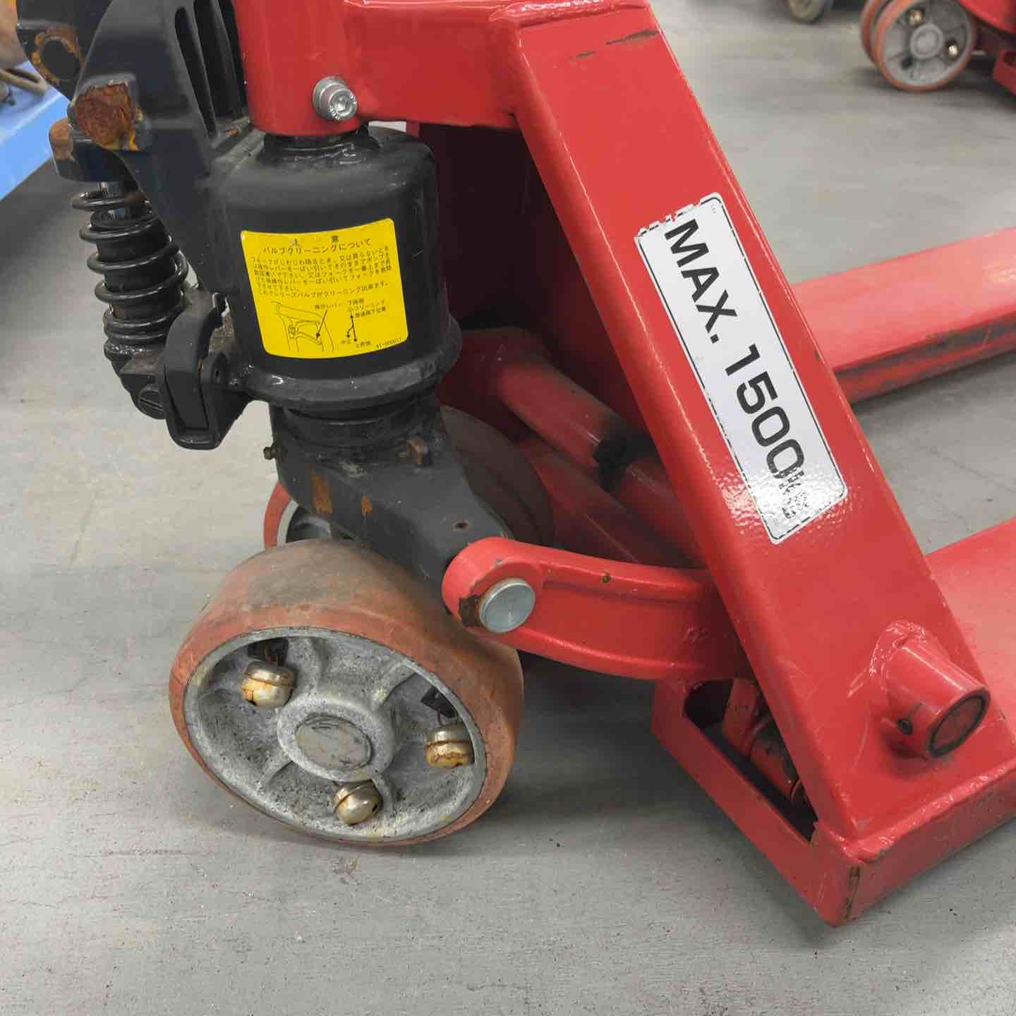 店頭受取り限定】ニチユ ハンドパレット パレットトラック PT15S-18