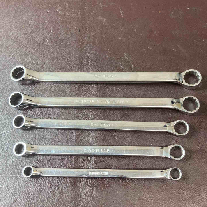 【中古品】スナップオン(Snap-on) メガネレンチ 旧ロゴ 計5本セット XBM1011～XBM1719 【東大和店】