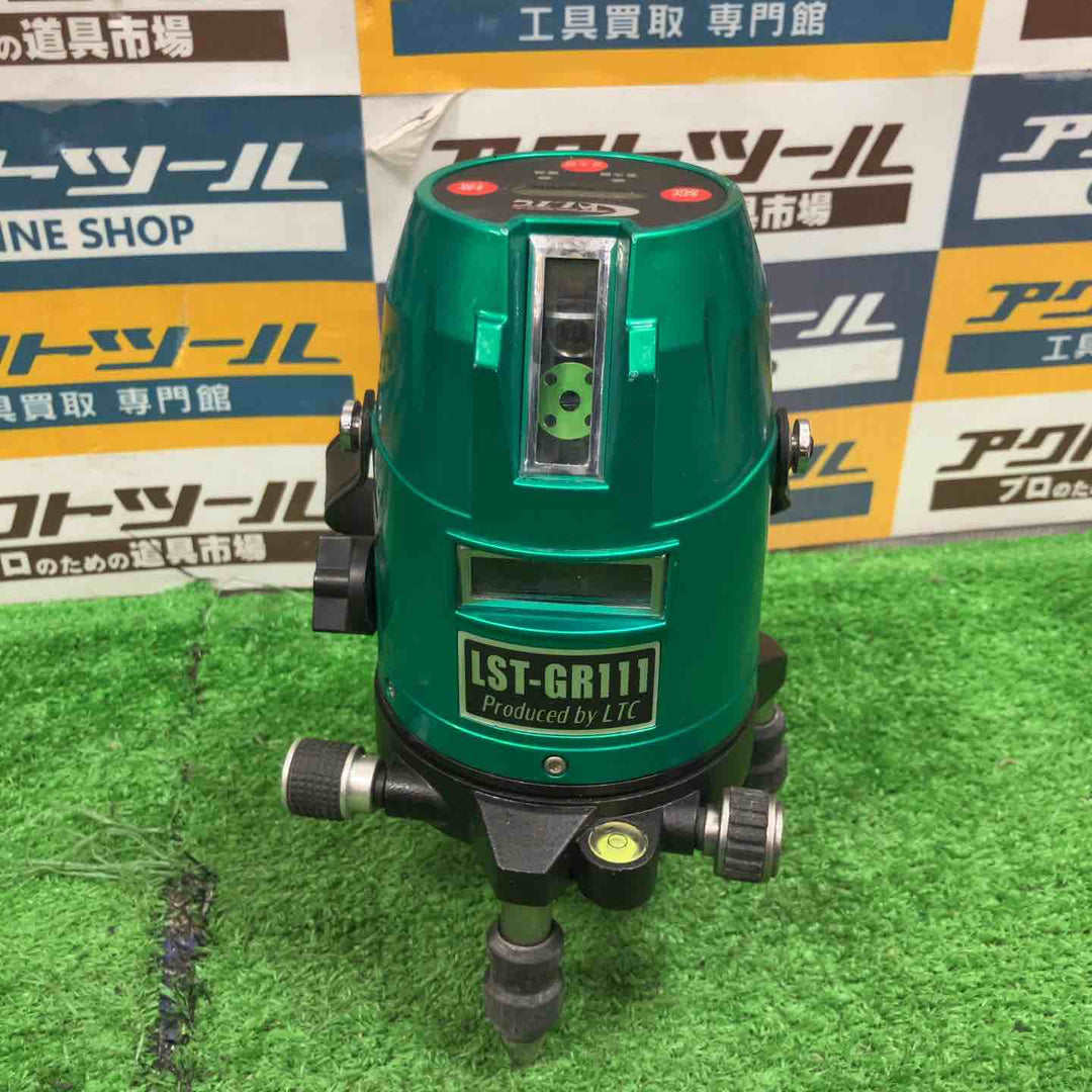 ◇テクノ 水平/垂直レーザー墨出し器 LST-GR111【草加店】