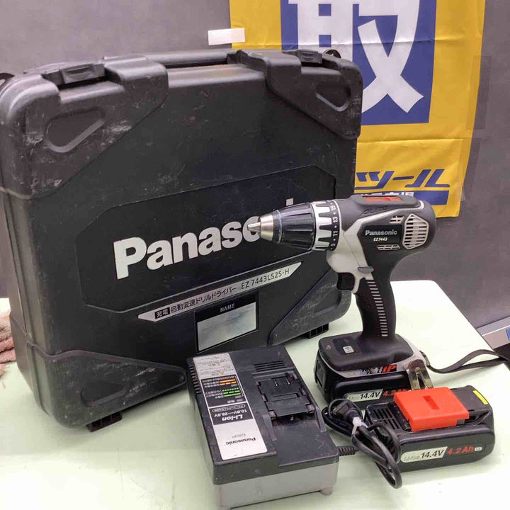 ◇パナソニック(Panasonic) コードレスドリルドライバ　EZ7443LS2S-H【越谷店】