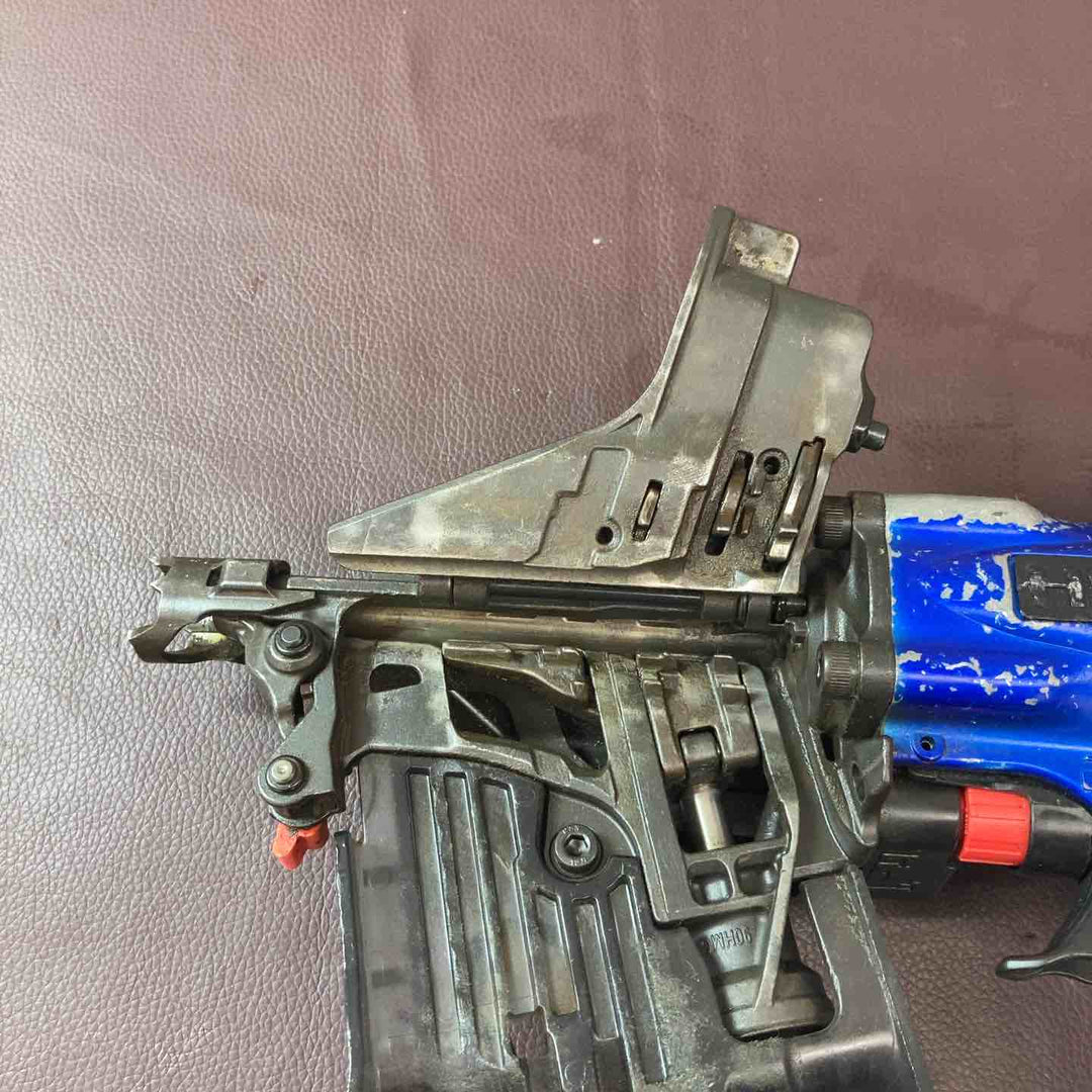 【中古品】 ハイコーキ(HIKOKI ※旧:日立工機) 高圧エア釘打ち機 NV90HMC(SB) 青 【東大和店】