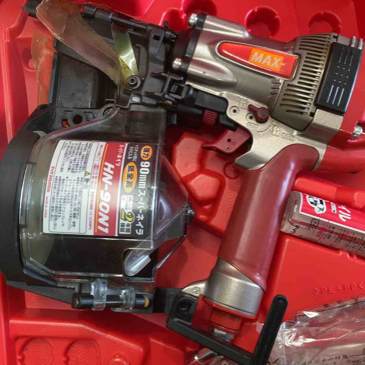 ★マックス(MAX) 高圧エア釘打ち機 HN-90N1【町田店】
