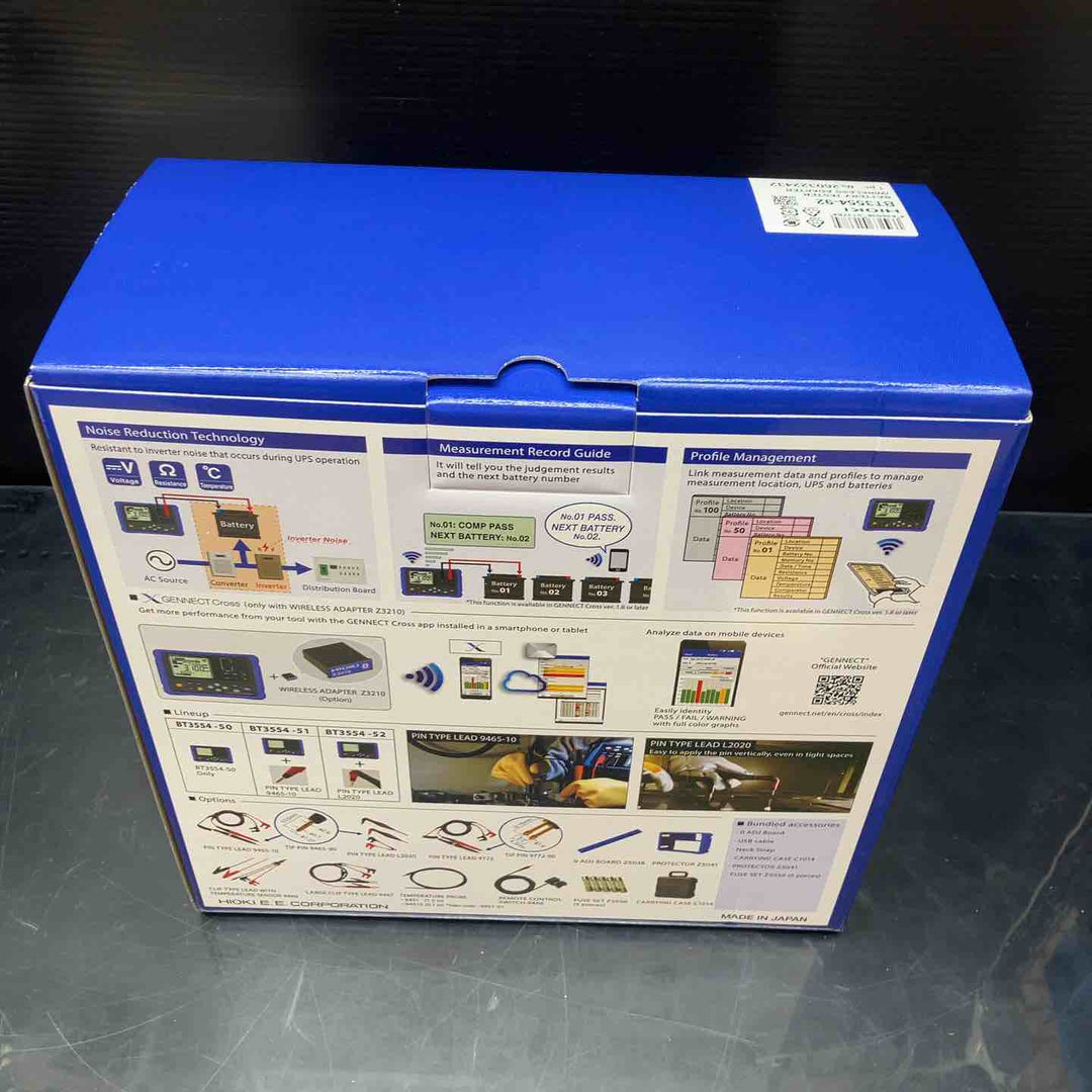 売り切り！【未使用品】日置電機(HIOKI) バッテリテスタ BT3554-92【川越店】